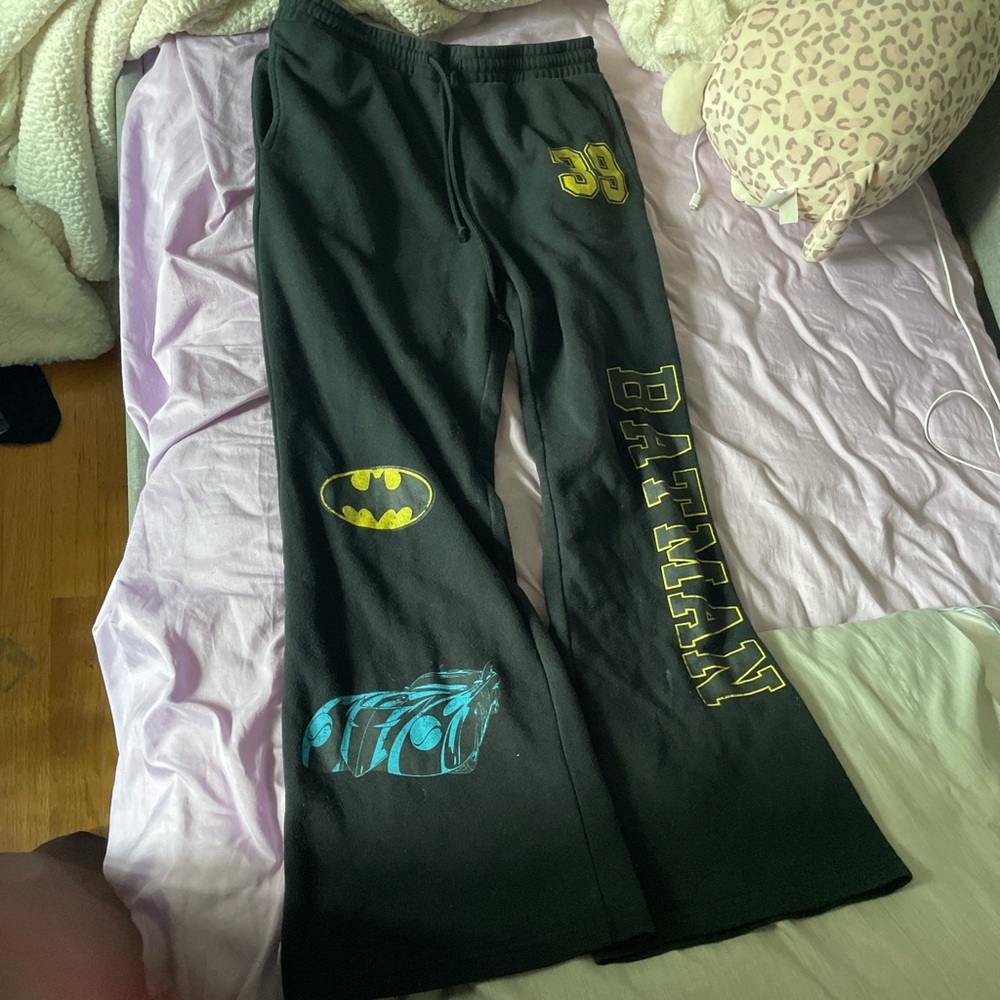 DC Comics Black Batman Sweatpants